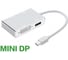 Адаптер переходник KS-is 4-в-1 miniDP M на DP/HDMI/DVI/VGA F KS-781 1