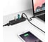 Адаптер KS-is USB 3.0 RJ45 Gigabit LAN с USB хабом KS-405 2