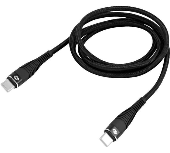 Кабель DIGMA USB Type-C (m)-USB Type-C (m) 2м черный DG-USBС-C-2M-100W 1942955