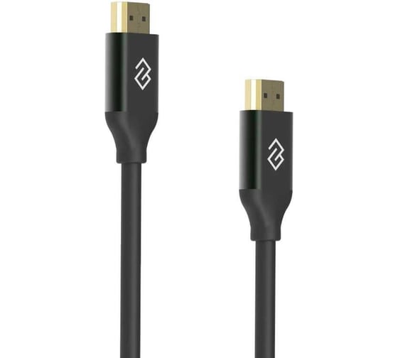 Кабель аудио-видео DIGMA HDMI (m)/HDMI (m) 3м, ферритовые кольца, позолоченные контакты, черный (D-HDMI-V2.1-3M) 2018286