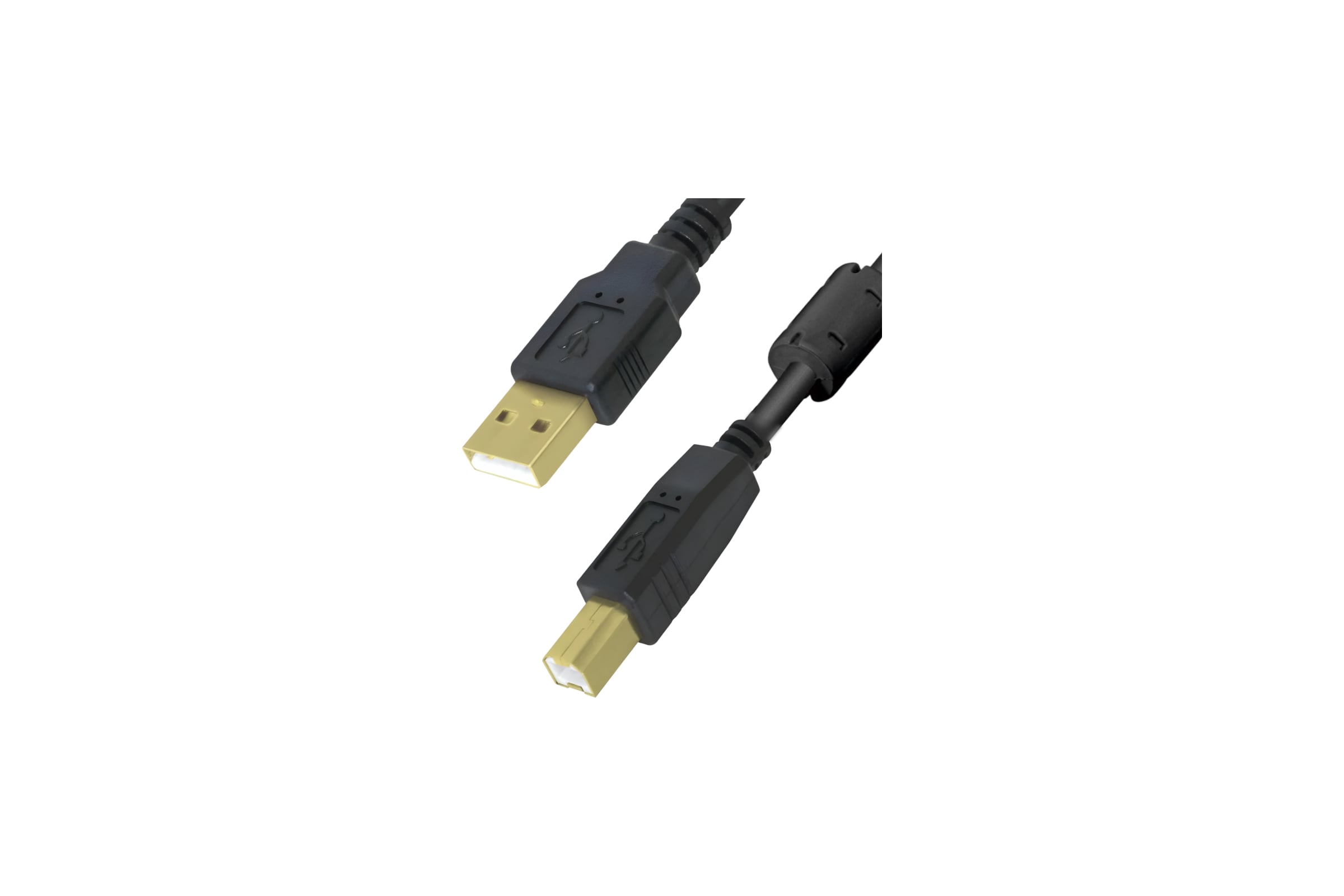 Профессиональный кабель 5bites EXPRESS USB 2.0 AM-BM, ферритовые