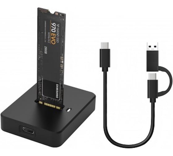 Док станция KS-is 2 в 1 USB для накопителей M.2 NVMe, M.2 SATA KS-911