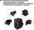 Тройник для розетки с USB TDM ELECTRIC поворотный 250В 16А + 2USB 2.1A SQ1806-0184 5