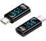 Адаптер переходник KS-is USB-C M в Apple Lightning F с дисплеем KS-861 1