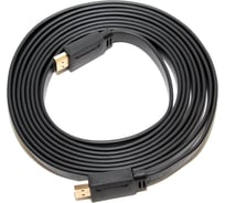 Кабель 5bites HDMI M- HDMI M V1.4B плоский высокоскоростной ETHERNET 3D 3м APC-185-003