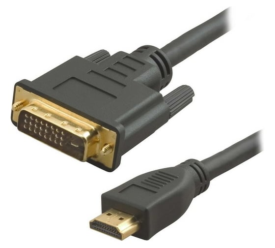 Кабель 5bites HDMI M - DVI M 24+1, Dual Link, позолоченные контакты, 2м APC-080-020 1