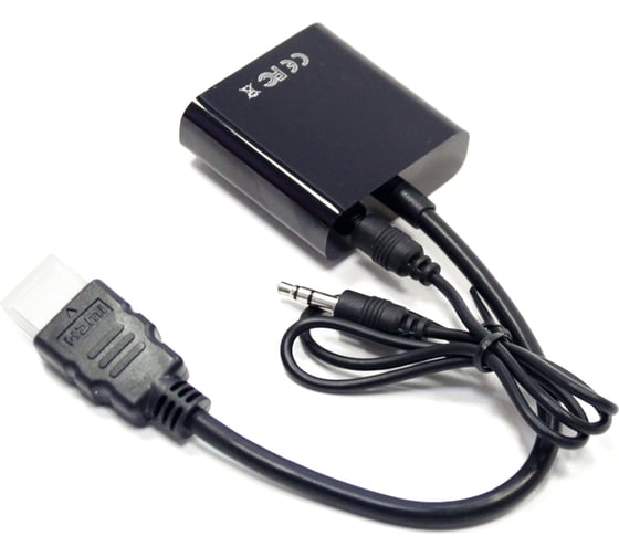 Кабель-адаптер 5bites HDMI M - VGA F with AUDIO, 0.15м AP-020 1