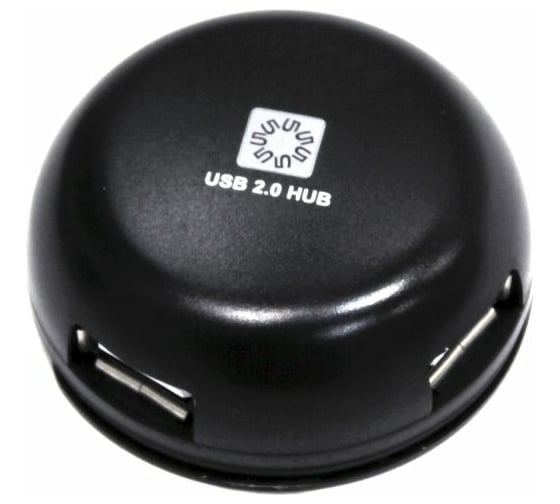 Концентратор 5bites 4 порта USB 2.0, черный HB24-200BK