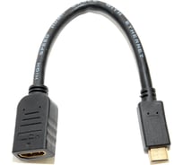 Кабель-адаптер 5bites HDMI F - mini HDMI M, v1.4B BC-HDC2A1