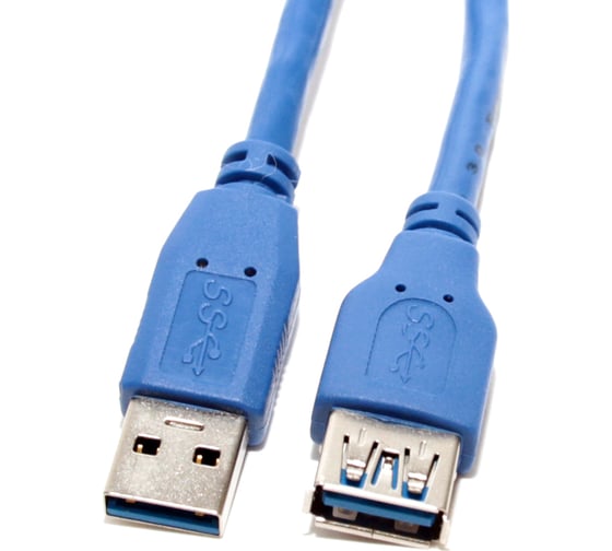 Кабель-удлинитель 5bites USB 3.0 AM - USB 3.0 AF, 1м UC3011-010F ...