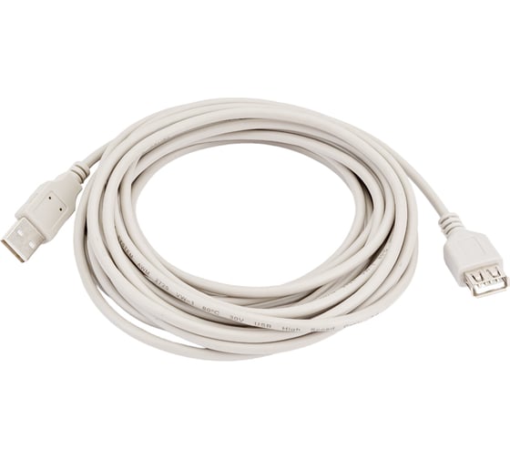 Кабель удлинитель 5bites USB 2.0 AM - USB 2.0 AF, 5м UC5011-050C