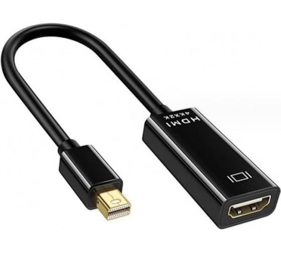 Адаптер miniDisplayPort M на HDMI F KS-is 4K KS-839