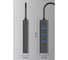 USB-хаб KS-is 4xUSB 3.0 F/USB 3.0 Type-A M, металлический корпус KS-533M 6