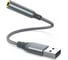 Кабель-адаптер USB KS-is Type A в AUX премиум KS-898P 1