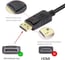 Кабель-переходник 2K DP на DVI-D dual link (KS-780) KS-is KS-780-3 2