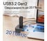 Док станция KS-is USB-C для двух накопителей M.2 NVMe () KS-911A 5