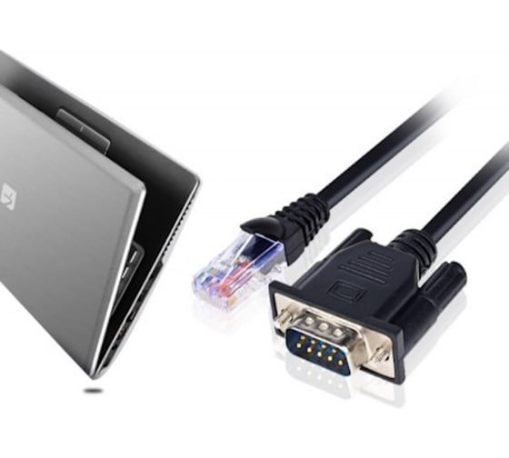 Кабель RJ45 m RS232 m () KS-is KS-444M
