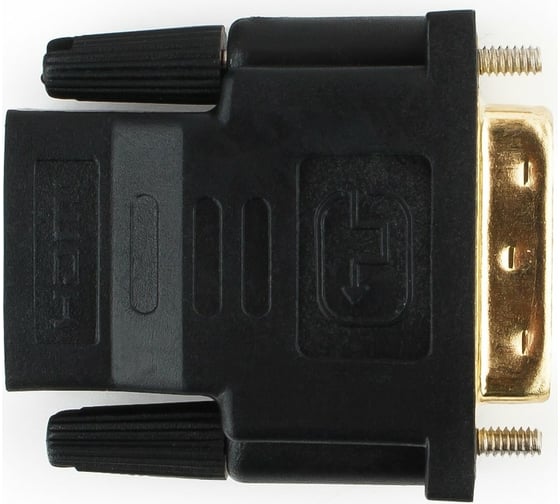 Переходник Cablexpert HDMI-DVI, 19F/19M, золотые разъемы, пакет A-HDMI-DVI-2