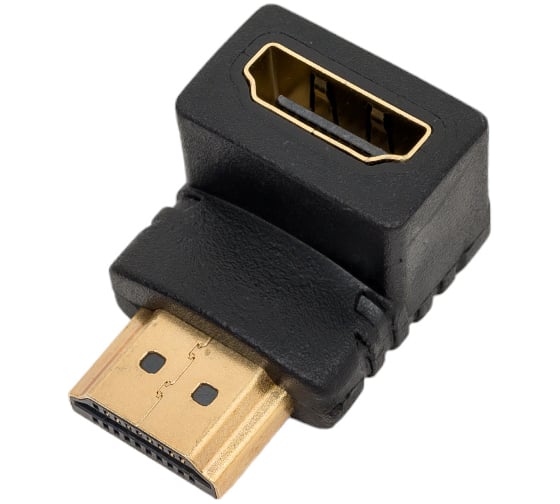 Переходник 5bites HDMI M - HDMI F, угловой HA1005
