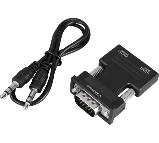 Переходник 5bites HDMI F - VGA M with AUDIO AP-024