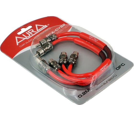 Кабель RCA AurA Y-коннектор, 2 штуки в упаковке RCA-CY22MKII