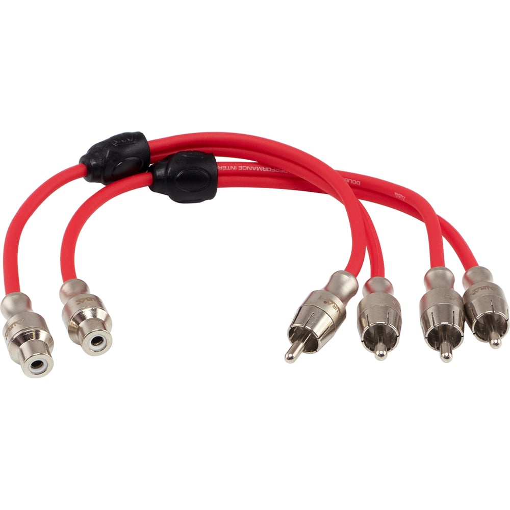 Кабель RCA AurA 0,2 метра, 2 канала, бескислородная медь OFC, двойной ...