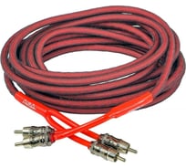 Кабель RCA AurA 5 метров, 2 канала, бескислородная медь OFC, двойной экран RCA-C350MKII