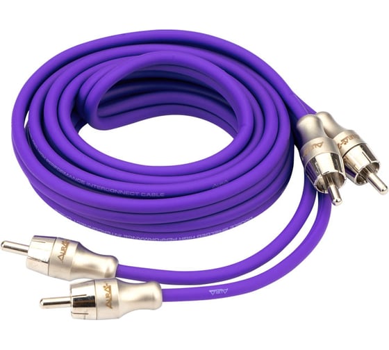 Кабель RCA AurA 2 метра, 2 канала, бескислородная медь OFC, двойной экран RCA-B220MKII 1