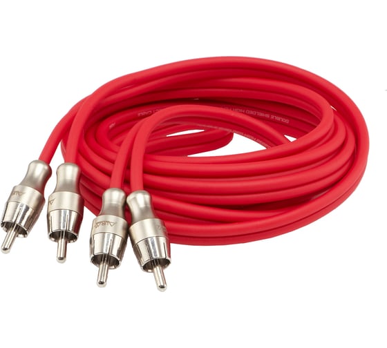 Кабель RCA AurA 2 метра, 2 канала, бескислородная медь OFC, двойной экран RCA-B22SE