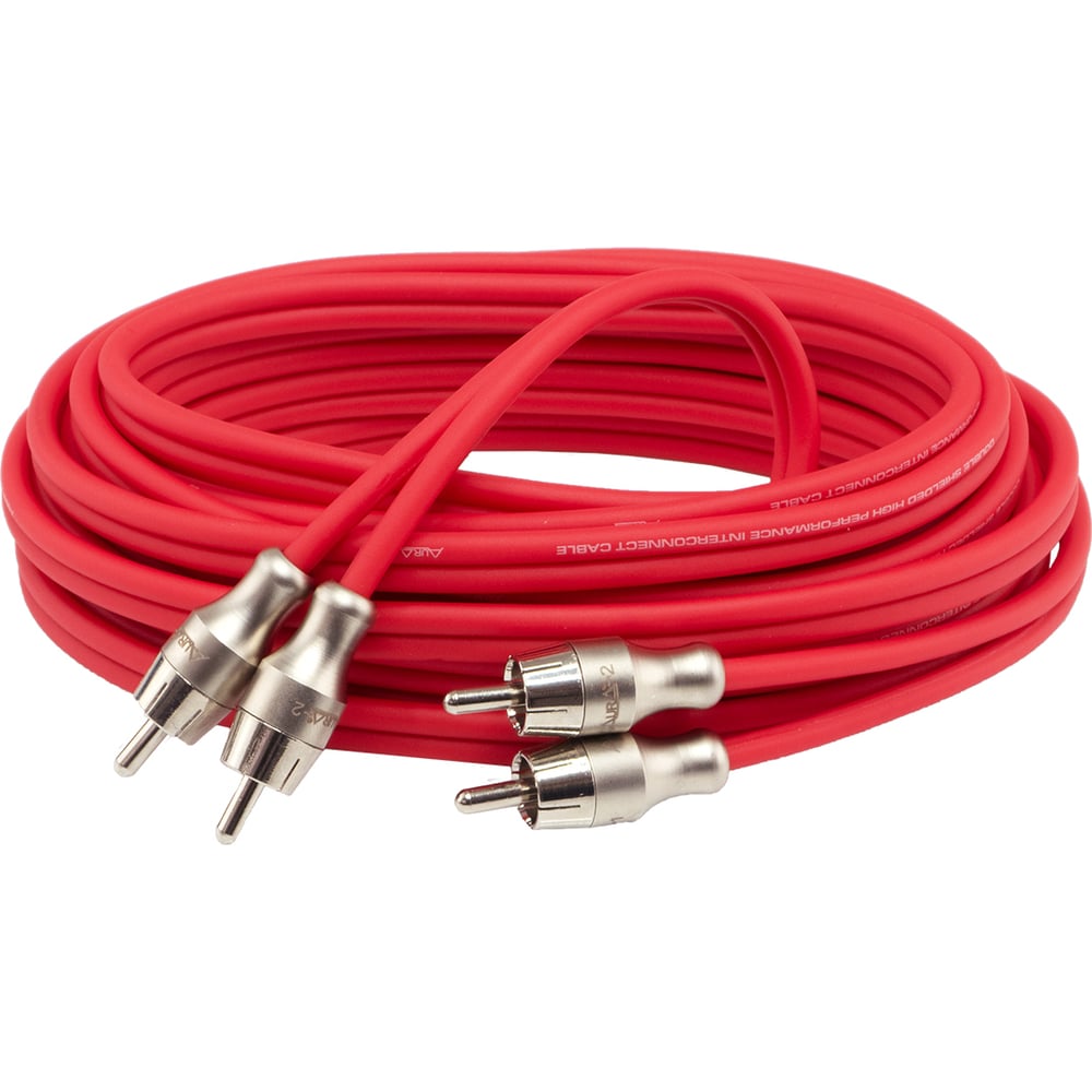 Кабель RCA AurA 5 метров, 2 канала, бескислородная медь OFC, двойной ...