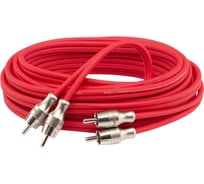 Кабель RCA AurA 5 метров, 2 канала, бескислородная медь OFC, двойной экран RCA-B25SE