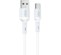 Кабель USB Hoco X65 Prime для Type-C, 3.0А, длина 1.0м, белый 815172