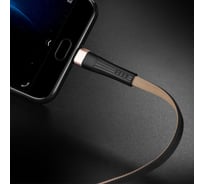 Кабель USB Hoco U39 Slender для Lightning, 2.4А, длина 1.2м, золотой 813521