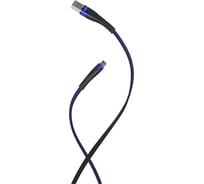 Кабель USB Hoco U39 Slender для Type-C, 2.4А, длина 1.2м, синий 813524