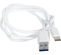 Кабель USB Hoco K13a для Type-C, 2.1А, длина 1.0м, белый 752609
