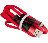 Кабель USB Hoco K41Sa для Type-C, 3.0А, длина 1.0м, красный 776800