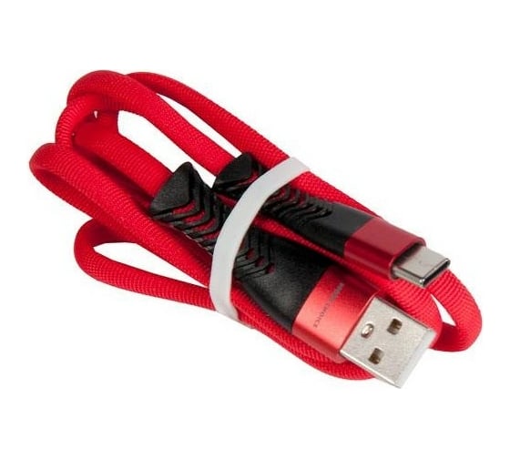 Кабель USB Hoco K41Sa для Type-C, 3.0А, длина 1.0м, красный 776800 1