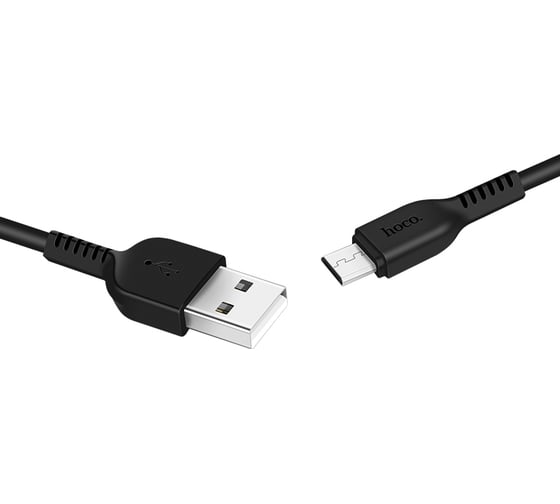 Кабель USB Hoco X13 Easy для Micro USB, 2.4A, длина 1.0м, черный 762123 1