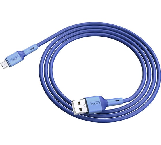 Кабель USB Hoco X65 Prime для Micro USB, 2.4А, длина 1.0м, синий 815178 1