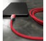 Дата-кабель AKAI CE-610 USB A- Lightning, 1м, 2.1А, текстиль, красный CE-610R 2
