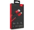 Дата-кабель AKAI CE-610 USB A- Lightning, 1м, 2.1А, текстиль, красный CE-610R 3