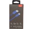 Дата-кабель AKAI microUSB, 1м, 1,5А, синий CE-453BL 3