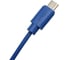 Дата-кабель AKAI microUSB, 1м, 1,5А, синий CE-453BL 4