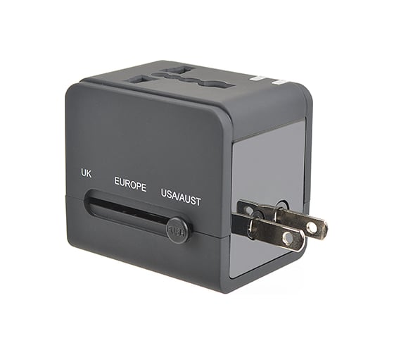 Сетевой переходник Robiton TravelEnergy 2 с двумя USB-разъемами 16564