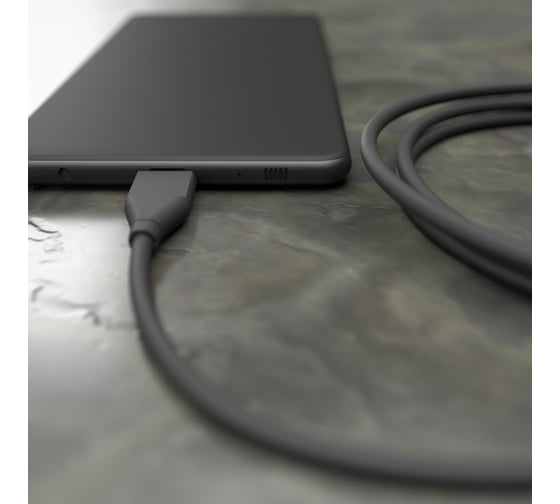 Дата-кабель AKAI USB 2.0 8-pin Apple Lightning черный CE-607B