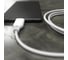 Дата-кабель AKAI USB - Lightning, 1м, 2.1А белый CE-611W 3