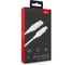 Дата-кабель AKAI USB А-microUSB, белый CBL208WT 3