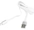 Плоский дата-кабель AKAI USB А-microUSB белый CBL210W 4