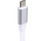 Плоский дата-кабель AKAI USB А-microUSB белый CBL210W 6