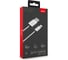 Дата-кабель AKAI разъем 8-pin Apple Lightning 1м оплетка металл серебро CE-605S 2